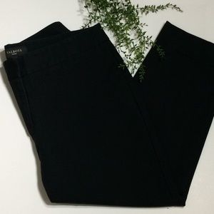 Talbots Petites Black Signature Ankle Pants